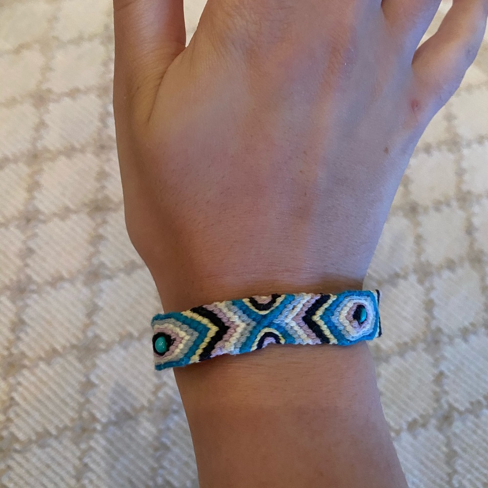 Beaded friendship bracelet
